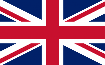 British Flag of United Kingdom